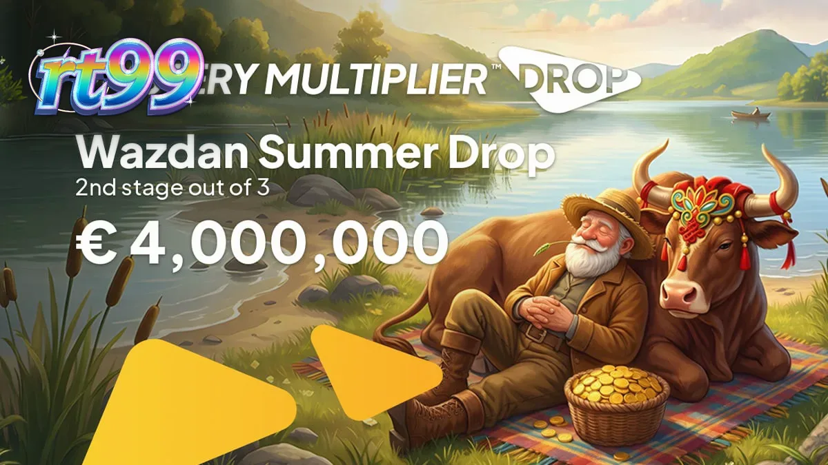 Visual abstrak dari mekanik Mystery Multiplier dalam slot online